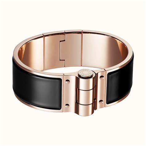 hermes enamel charniere uni bracelet hermes|hermes diamond charm link bracelet.